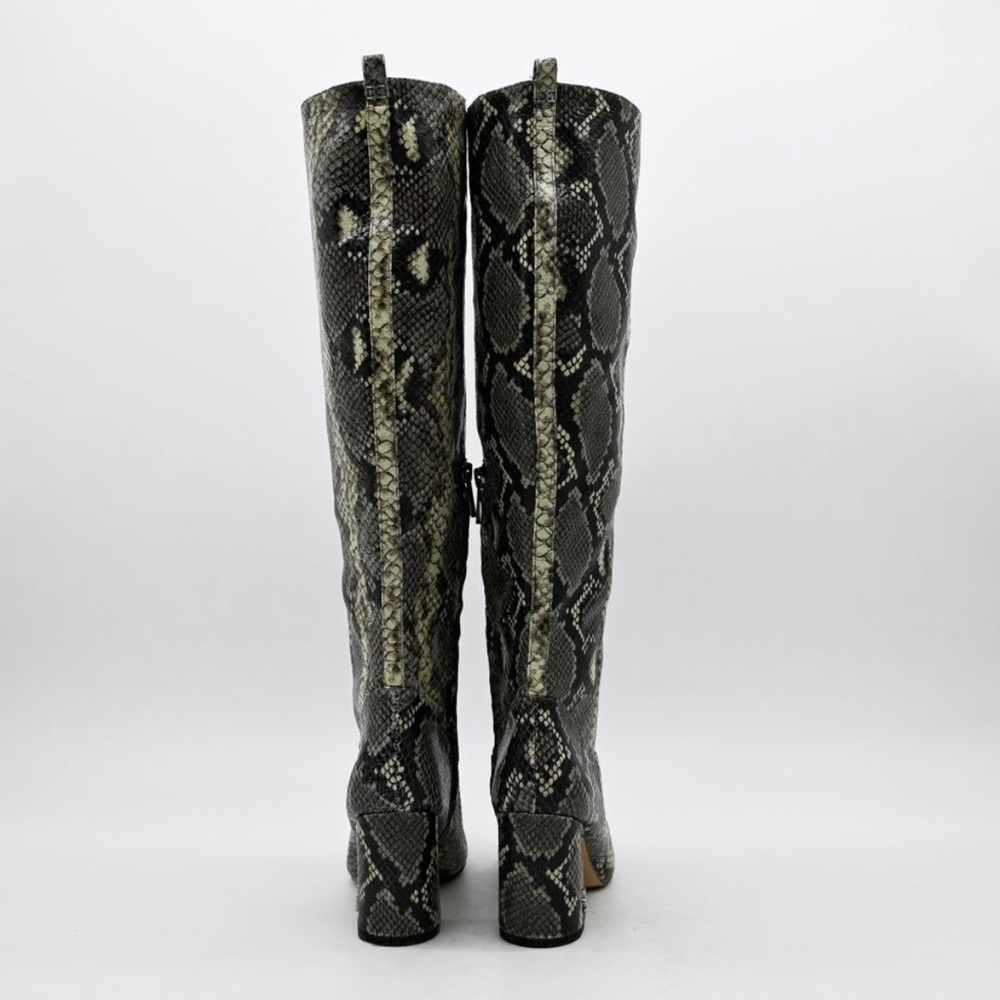 Sam Edelman Hai Knee High Boot Python Pointed - image 5